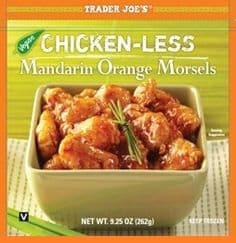 Trader Joe's Mandarin Vegan Orange Chicken