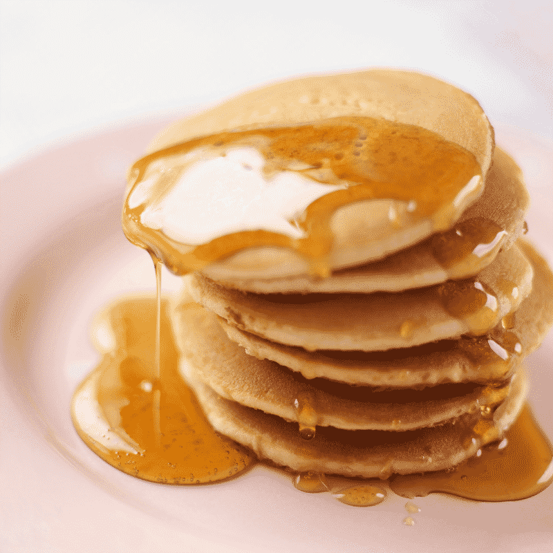 Gluten Free Vegan Maple Peanut Butter Pancake Recipe