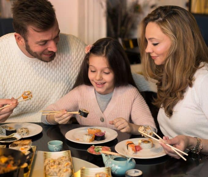 The benefits of eating together