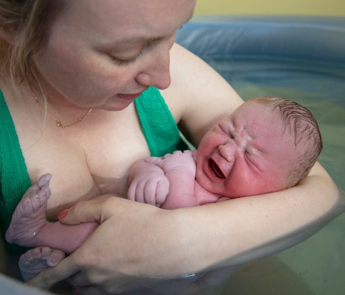 preparing for a home water birth